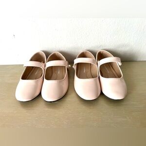 FUNKYMONKEY Toddler Girl Mary Jane Dress Shoes Casual Slip on Ballet Flats 9